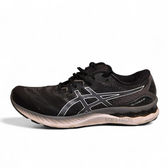 ASICS Gel-Nimbus 23 Black Running Shoes Cushion Comfort Men’s Size 11 - Picture 1 of 10